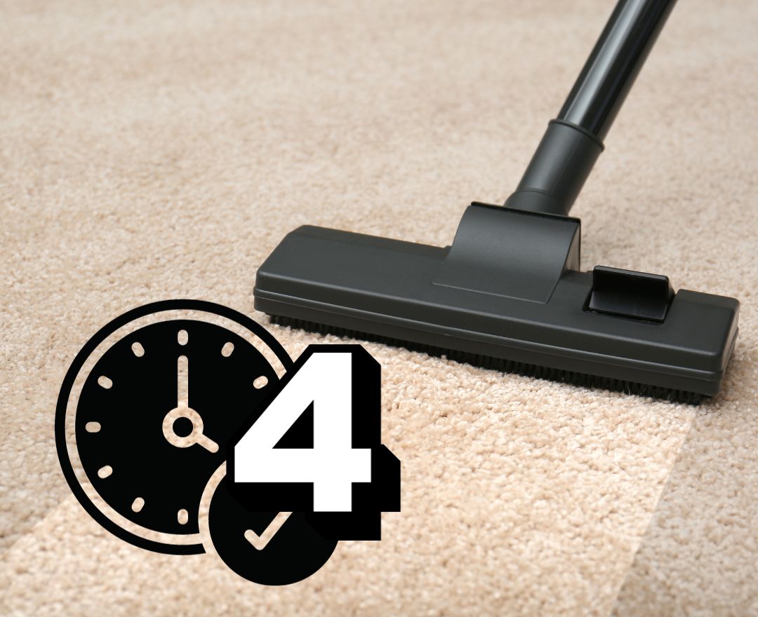 Is 4 hours enough to clean a house?